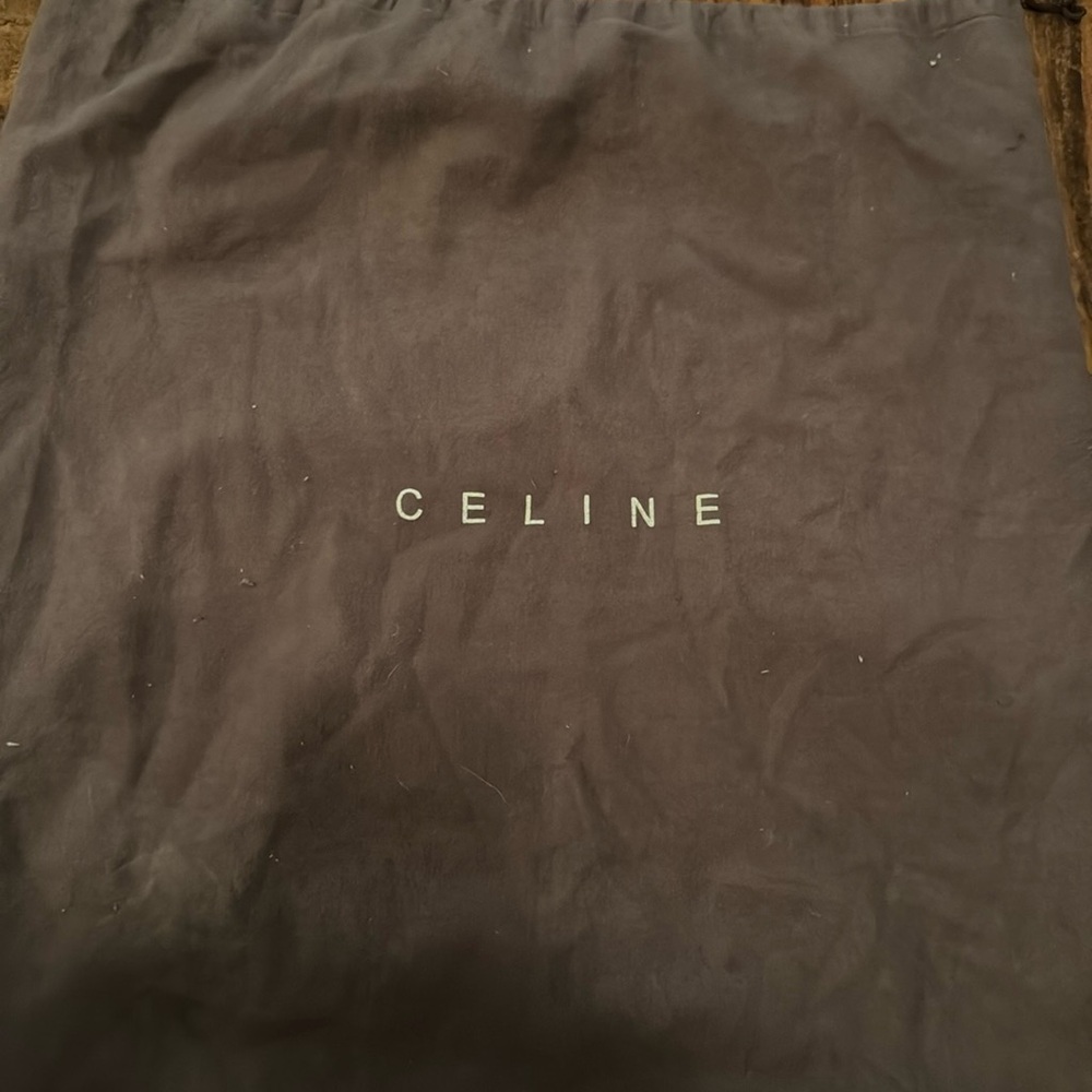 Celine luggage brimmed calfskin